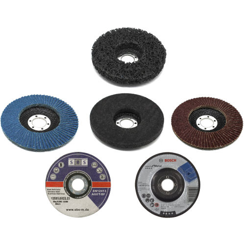 Tipos de discos abrasivos para amoladoras angulares para metal